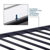 Queen 14-inch metal platform bed frame – image 6