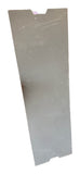 Real Flame Aegean 70 inch rectangle propane fire pit table in Mist Gray – real photo of the included burner lid, on white