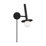 Kelly Wearstler Nodes Pivot Sconce KW1021MBK, Midnight Black