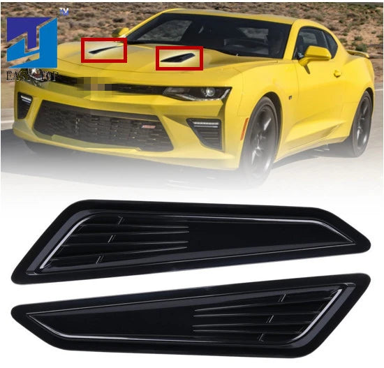 8MILELAKE Air Intake Trim Panel with 3M Tape Compatible For 2016-2018 Chevy Camaro