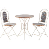 Alpine bistro set stock photo (shown with 2 chairs; this listing includes 1 chair)