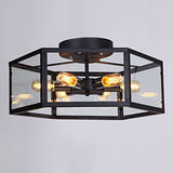 Industrial Vintage Barn Metal Hanging Ceiling Light