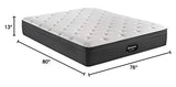 Beautyrest Silver BRS900 13 inch Plush Euro Top Mattress, and box spring