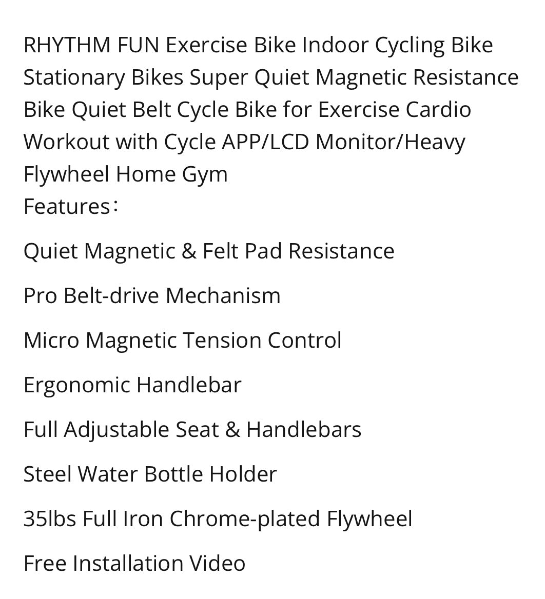 exercise bike with smart tv