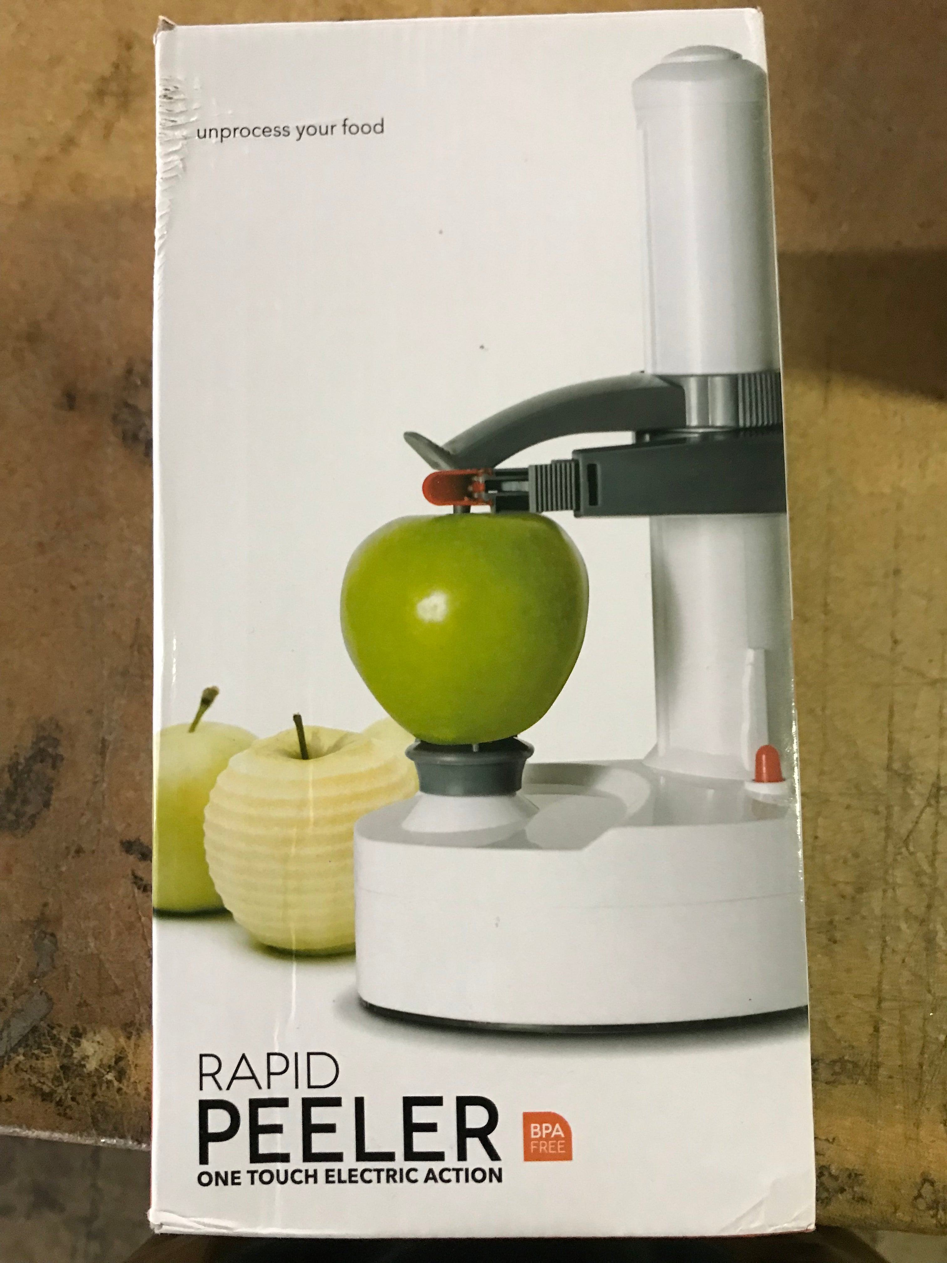 Rapid Peeler, Potato Peeler Electric Auto Rotating Apple Vegetable