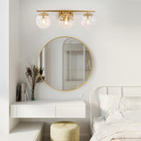 3-light Globe Vanity Wall Light | LightFixturesUSA, 3-light Wall Sconce, Globe Wall Light 3-light Globe Vanity Wall Light